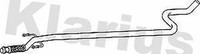 Klarius CN527Q Auspuff Mitte Rohr 1007 C2 1.4 03-05