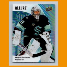 Philipp Grubauer #98 2023-24 Upper Deck Allure Seattle Kraken Hockey Card NHL