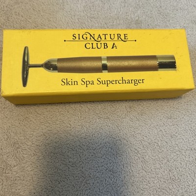 Signature Club A Skin Spa Supercharger ~ Anti Aging Facial Massager ~ New in Box
