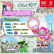 ✨6IV NORMAL Hoopa + EVS 🚀 POKEMON LEGENDS ZA ✨Online delivery⚡