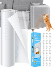 Anti Cat Scratch Furniture Protector,Clear Self-Adhesive Furniture Protectors fo