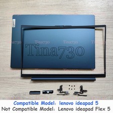 Dark Blue Back Cover Hinge Bezel For Lenovo ideapad 5 15IIL05 15ARE05 15ITL05