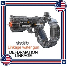 Electric Water Gun Automatic Squirt Toy for Adults Kids Beach Pool
