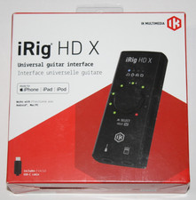 IK Multimedia iRig HD X Universal Guitar/Live...
