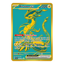 Miraidon EX 243/091 🇫🇷 Carte Pokémon EV4.5 Destinées Paldea EV04.5 Gold NM TCG
