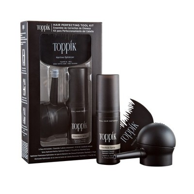TOPPIK Zubehör Set - Tool Kit für Haarverdichter Haarverdichtung Streuhaar 