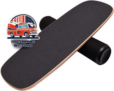 Tabla de equilibrio de fitness, equipo de entrenamiento de madera, 350 libras US