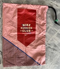 Nike Running Club Track Field Storage Drawstring Track Shoe Bag 17.5"x13.5"