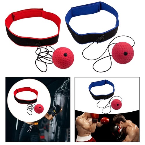 Martial Arts Training Equipment Boxing Reflex Ball Headband Set