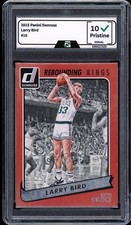 2016 Panini Donruss #10 Larry Bird GRADED 10 GEM MINT Card Boston Celtics HOF