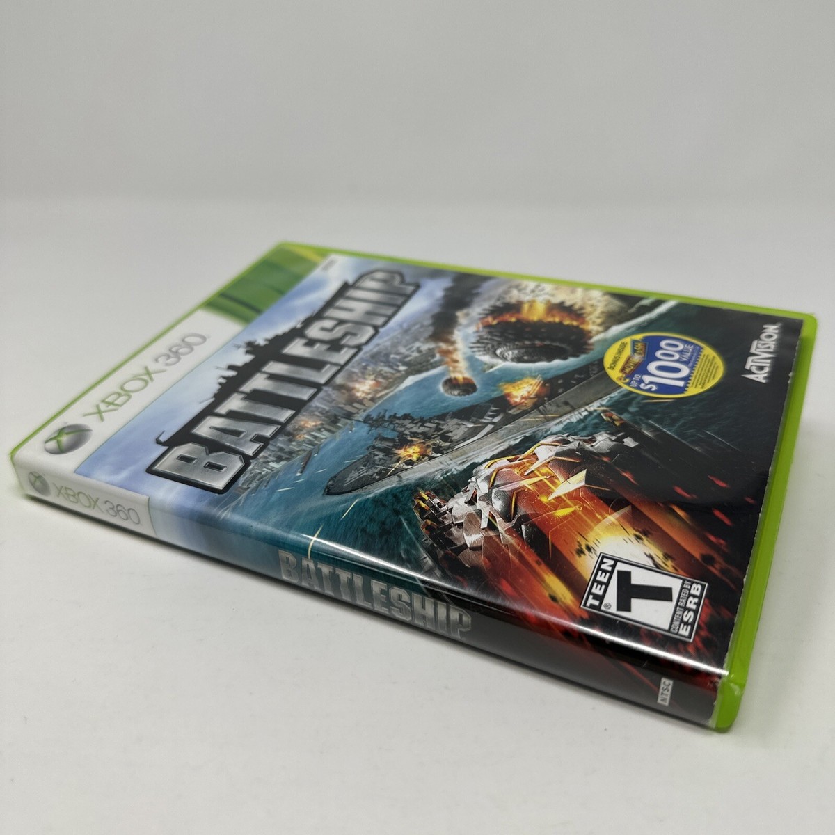 Battleship (Microsoft Xbox 360, 2012) COMPLETE CIB - TESTED