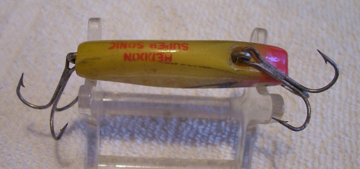 Leurre Vintage Heddon Super Sonic 1/2 Oz. - Dans Sa Boîte D'Origine - Neuf