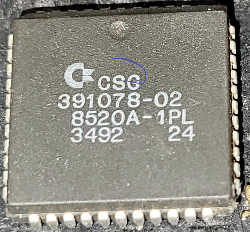 391078-02 Amiga 8520PL CIA