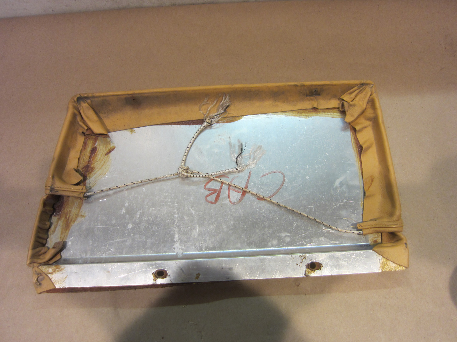 Ferrari Mondial - LH Door Pocket - Beige - P/N 61185500