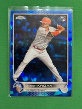 2022 Topps Chrome Update Series Sapphire Jason Krizan #US65 RC