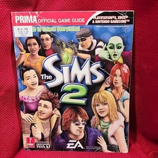 THE SIMS 2 Prima Official Strategy Game Guide PS2 XBOX Nintendo Gamecube maxis