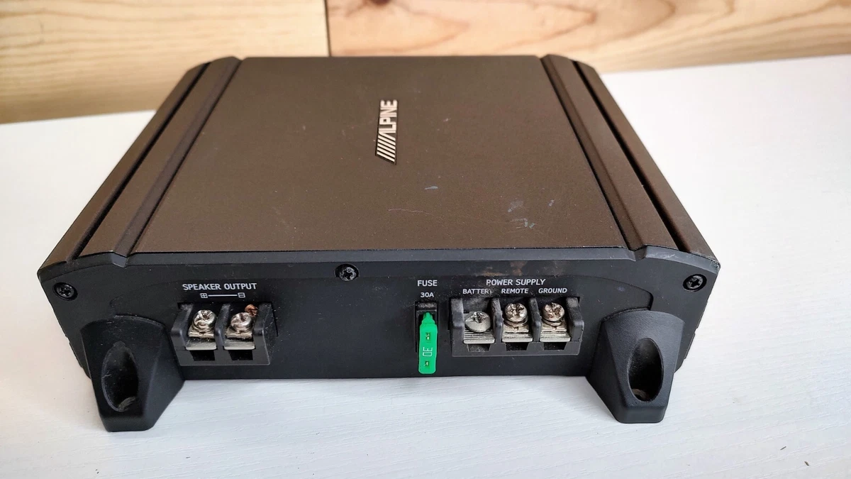 ALPINE 2/1 CHANNEL Power Amplifier V12 MRVT500 DuoB, 44 OFF
