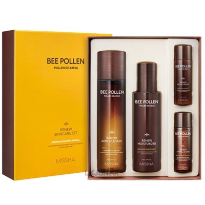MISSHA Bee Pollen Moisturizing Toner Emulsion for All Skin Gift Korean Cosmetics