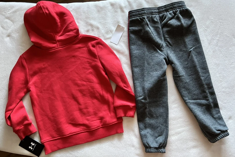 UNDER ARMOUR Toddler Boy's Hoodie and Joggers, 2-Piece Set - Image 4 of 4