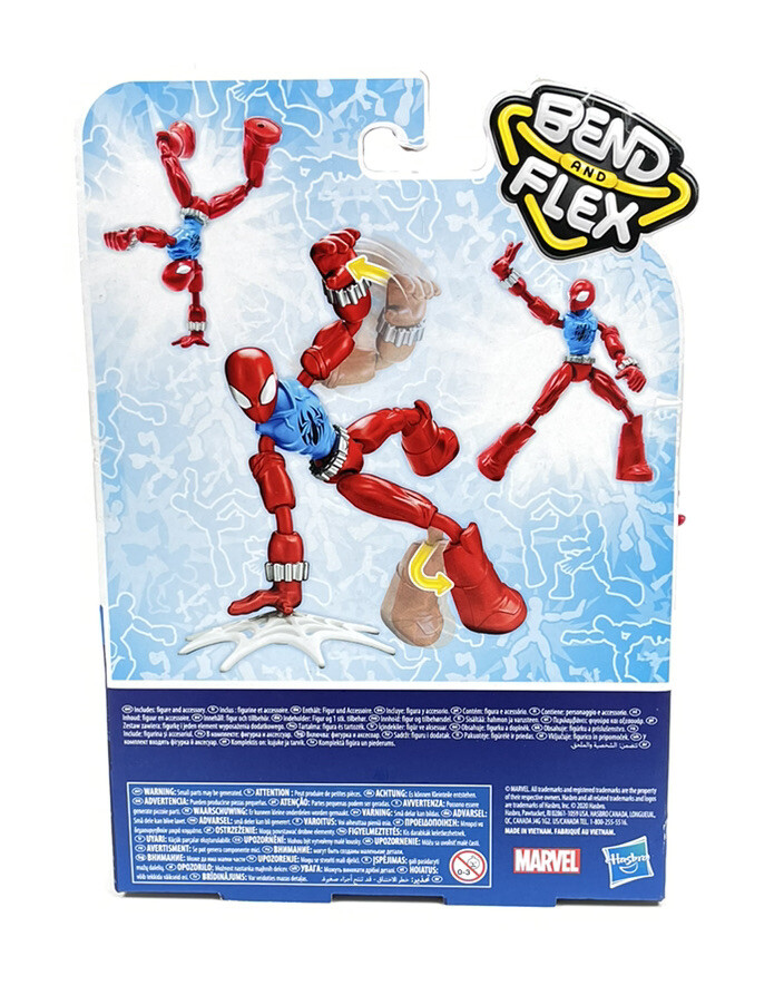 Marvel Spider-Man Bend & Flex 6” Marvel's Scarlet Spider