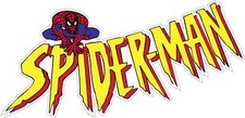 Spiderman 90's Logo Sticker / Vinyl Decal  10 Sizes  with tracking