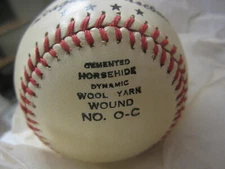 1 ad Horsehide new old stock Official League baseball,in open box,No O-C, VTG