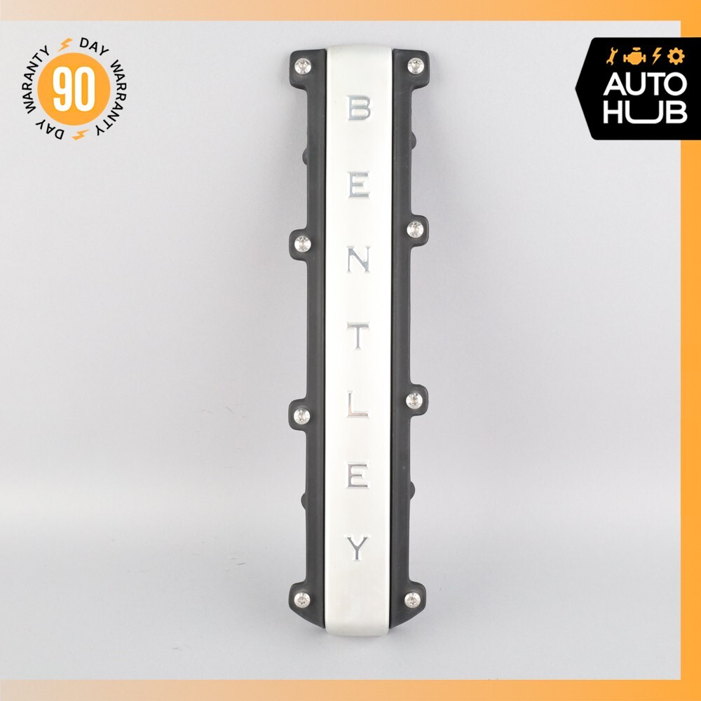 03-13 Bentley Continental GTC Flying Spur Top Center Engine Cover Plate OEM 60k