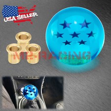 Blue Dragon Ball Shift Knob With Adapter Universal Manual Transmission