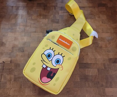 Buckledown Spongebob Squarepants Sling Bag - New With Tags - Nickelodeon