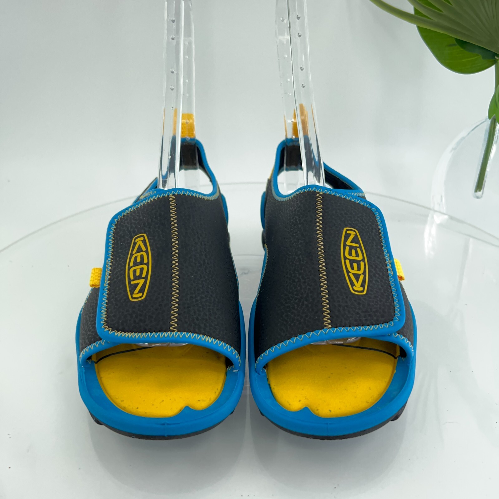 Sandali Keen Knotch River ragazzo taglia 6 punta aperta acqua regolabile sandalo scarpa