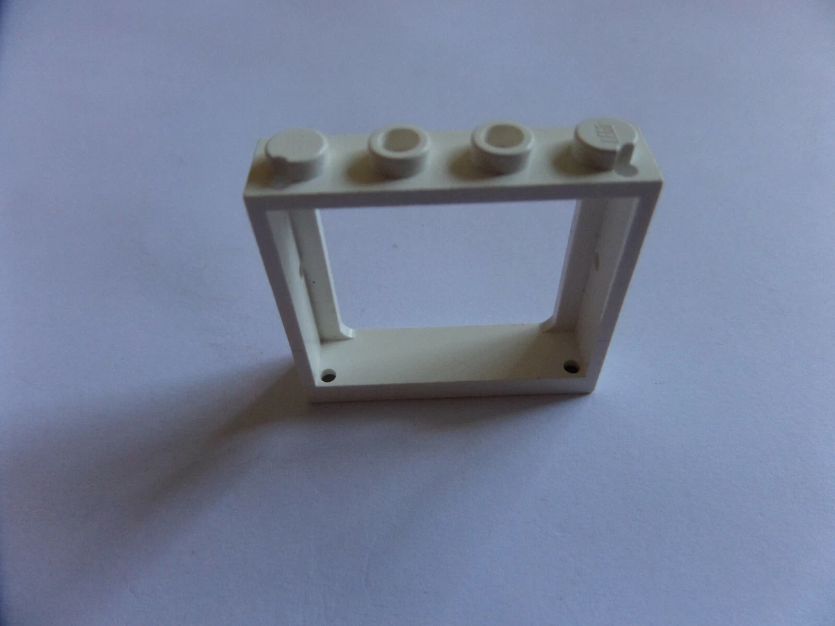 Lego 6556 Fenster 1x4x3 weiß white 2 hohle und 2 volle Noppen 