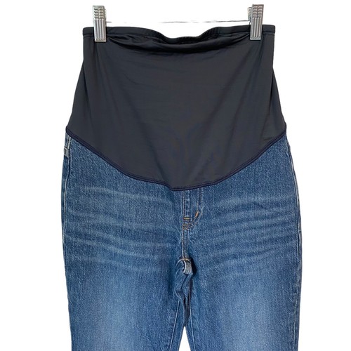 Madewell Maternity Over the Belly Perfect Vintage Jeans Decatur Wash 24 NEW! - Picture 2 of 7