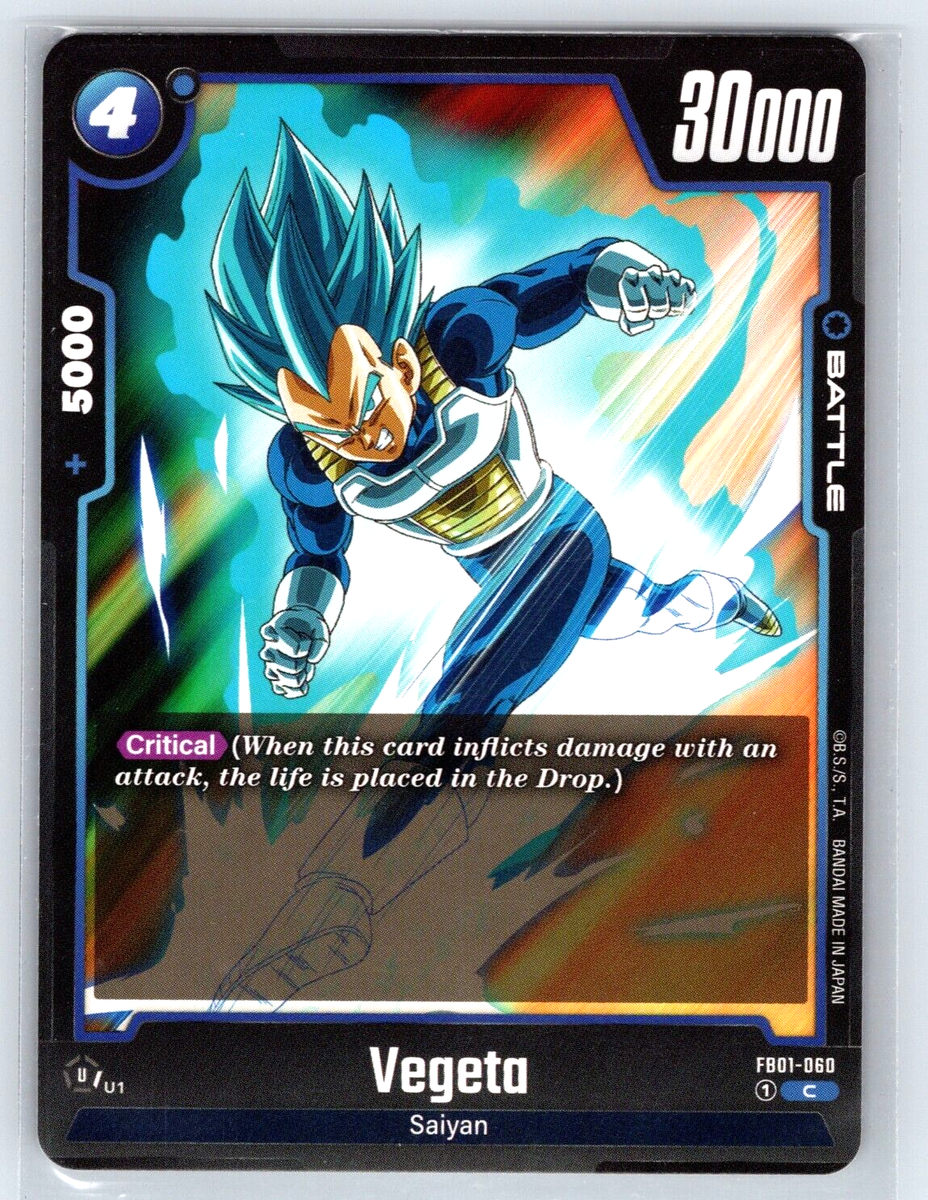 Dragon Ball Super Vegeta FB01-060 C Awakened Pulse NM