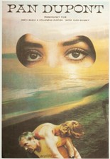 Original Movie Poster Common Man 1977 Czech VTG Graphic Design 1970s Art Posters