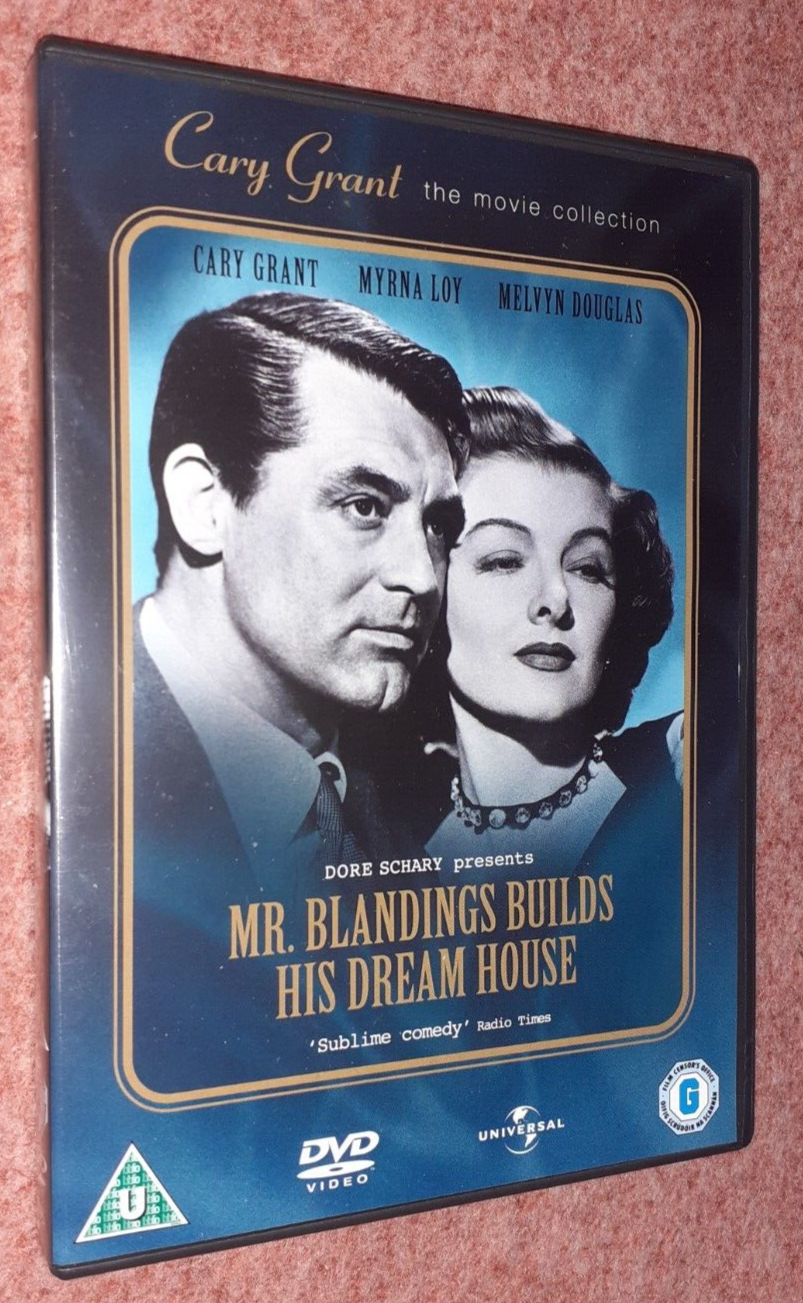 Mr.Blandings Builds His Dream House (1948) UK Region 2 DVD Cary Grant, Myrna Loy