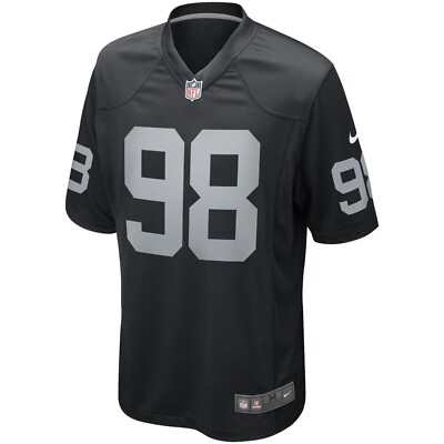 RAIDERS CROSBY 98 ユニフォーム 2XL no 98. Maxx Crosby LV Raiders Limited Jersey-Black | eBay