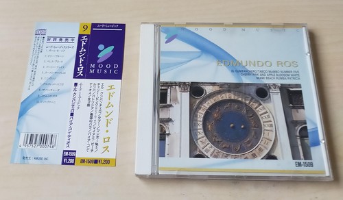EDMUNDO ROS Mood Music CD Japan Amuse OBI