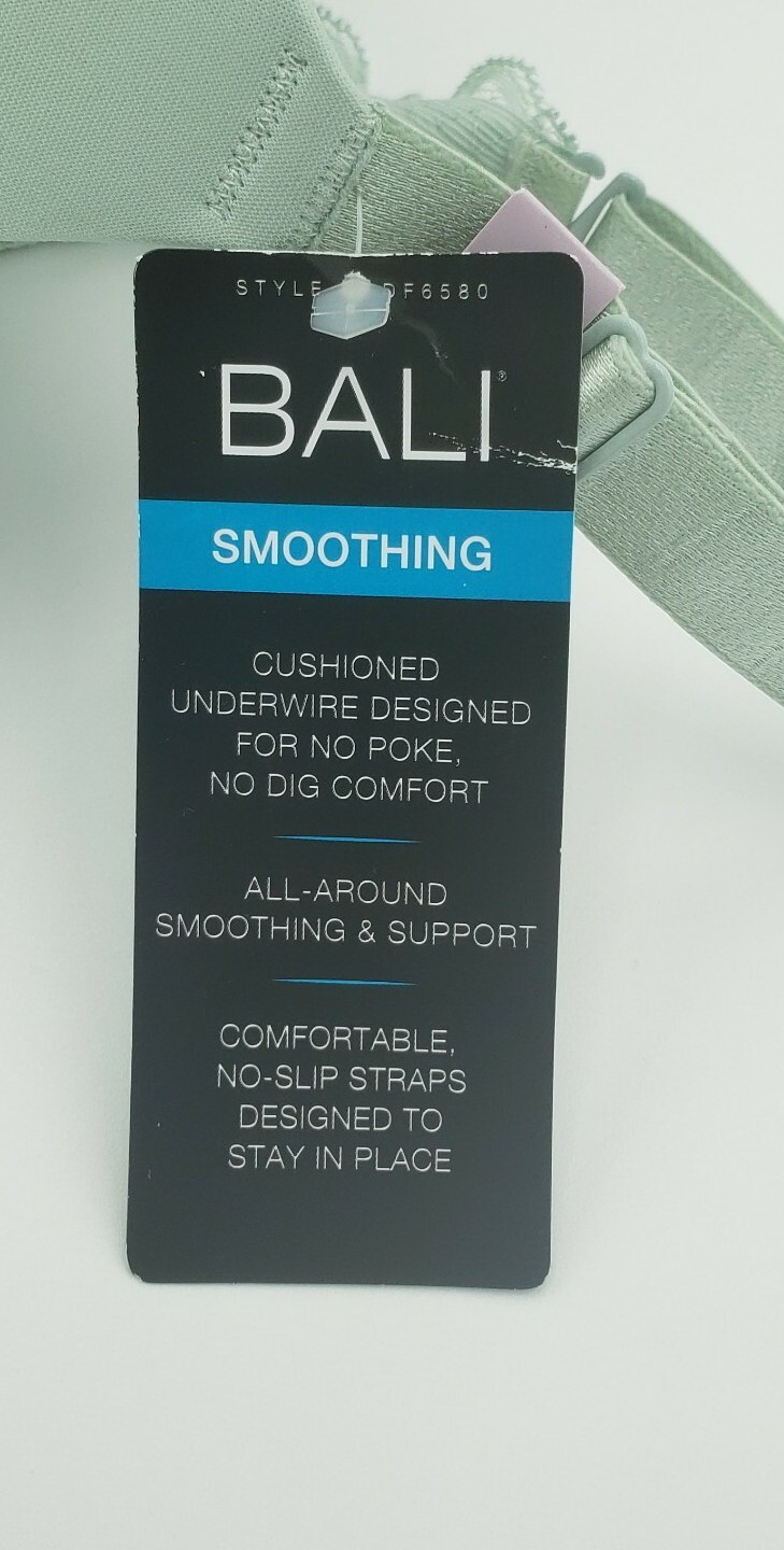 Bali Women's One Smooth U Dreamwire Underwire Bra 38D DF6580 Soft