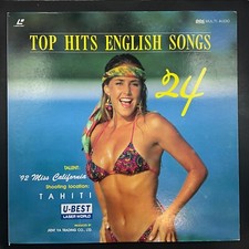 Karaoke Laserdisc: Top Hits English Songs, '92 Miss California, JLD-126