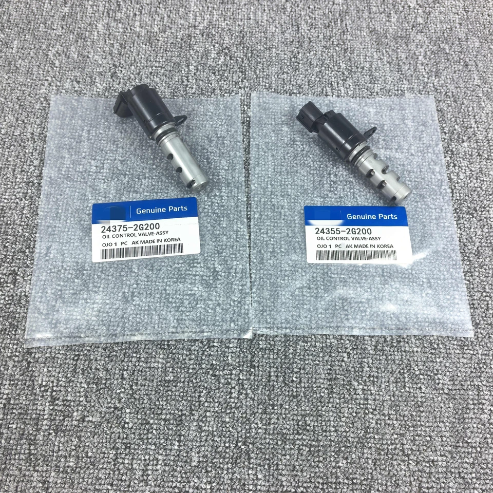 Solenoide de distribución de válvula variable OEM para Hyundai Santa Kia Optima 2.0L 2.4 DOHC Foto 2 de 2