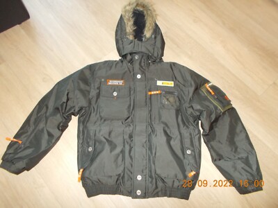 Bomberjacke, olivgrün, mit Kapuze, Größe XL, Fa. WEIHONG: ''Polarjacke''