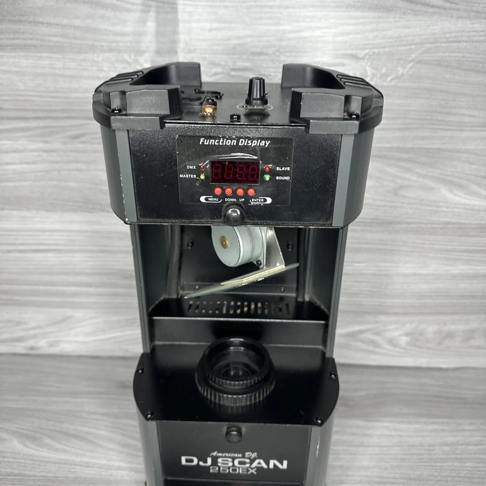 American DJ Scan 250EX DMX Scanner Intelligent Lighting w/ Power Cord - Image 2 of 4