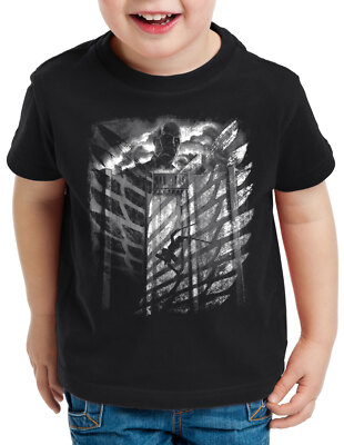 Jaeger Flying Kinder T-Shirt AoT Titan on Attack