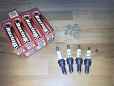 4x BRISK YS silberne Zündkerzen passt: Honda VFR800, F, Fi, X, Vtec y1998-2020