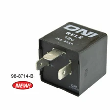 191-953-227A 12-V TURN SIGNAL FLASHER RELAY 3 PRONG BUG BUS THING EMPI 98-8714-B