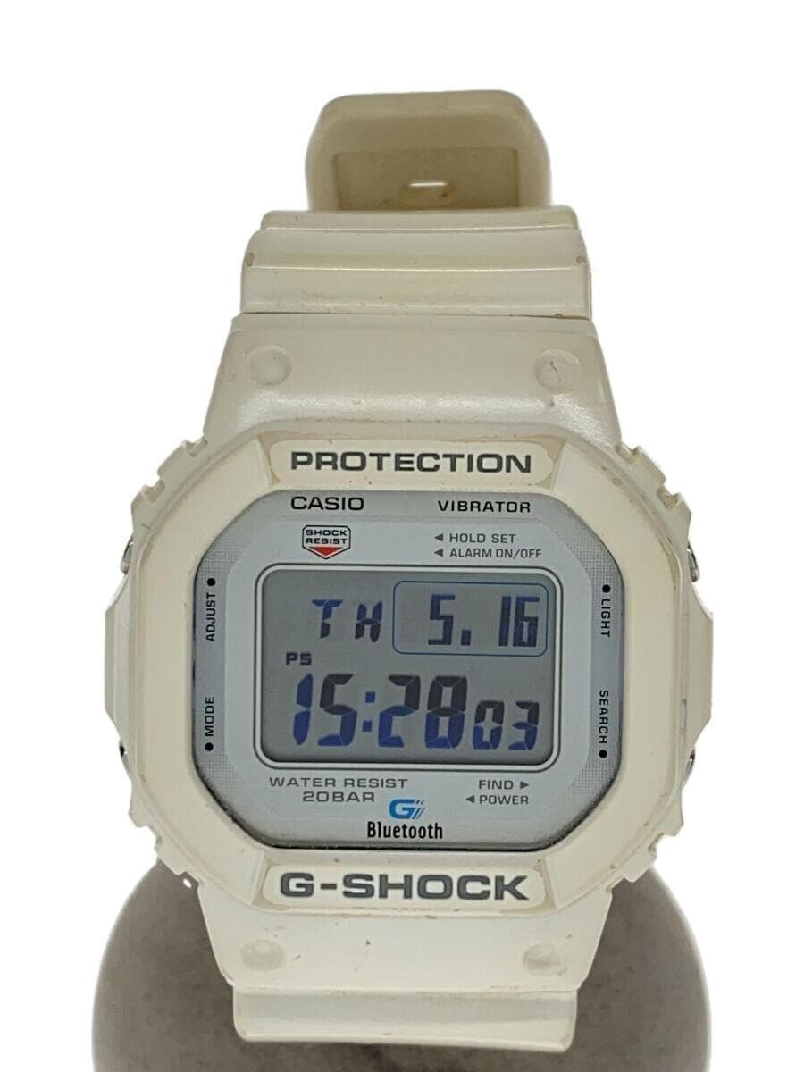 CASIO G-SHOCK GB-5600AA-7JF White Resin Quartz Digital Watch CASIO G-SHOCK GB-5600AA-7JF White Resin Quartz Digital Watch
