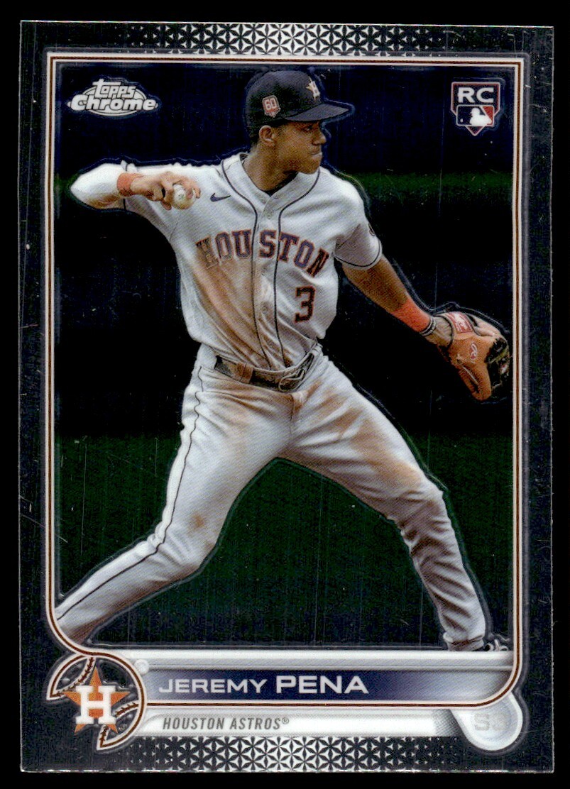 2022 Topps Chrome Update Jeremy Pena Rookie #USC136