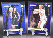 Angel Reese Blue Velocity Prizm No. 10 + Blue Velocity Variation No. 147 (RC)