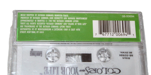 Richard Simmons Cassette - Colors of Your Life Tape 1998 - Picture 2 of 3
