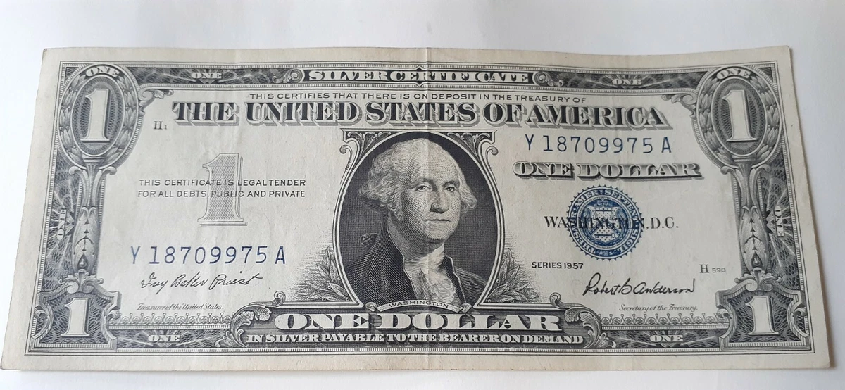 1957 one dollar bill deals